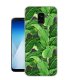 Funda Samsung Galaxy A8 2018 Gel Dibujo Hojas