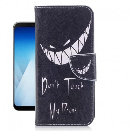 Funda Libro Samsung Galaxy A8 2018 Enfadado