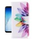 Funda Libro Samsung Galaxy A8 2018 Plumas