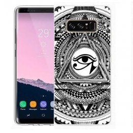 Funda Samsung Galaxy Note 8 Gel Dibujo Ojo
