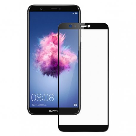 Protector Pantalla Cristal Templado Premium Huawei P Smart Negro