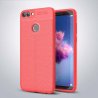 Funda Huawei P Smart Tpu Cuero 3D Roja