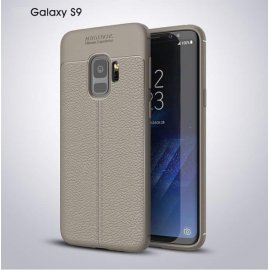 Funda Samsung Galaxy S9 Gel Cuero 3D Gris