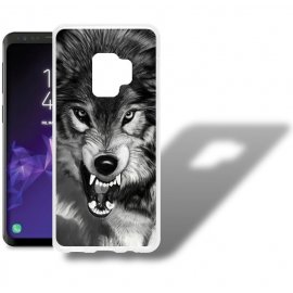Funda Samsung Galaxy S9 Gel Dibujo Lobo