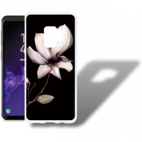 Funda Samsung Galaxy S9 Gel Dibujo Flor
