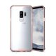 Funda Samsung Galaxy S9 Hybrid Transparente con bordes Rosa