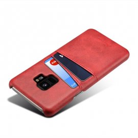 Carcasa Samsung Galaxy S9 Cuero Rojo