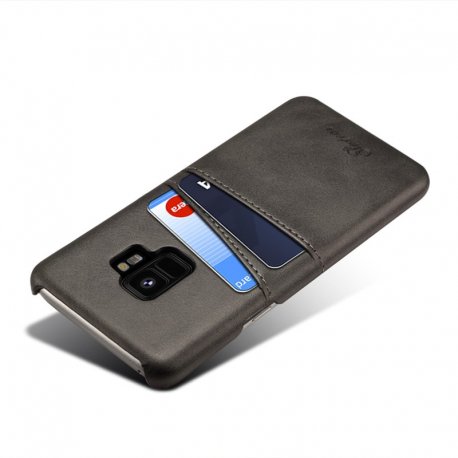 Carcasa Samsung Galaxy S9 Cuero Negra