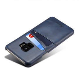 Carcasa Samsung Galaxy S9 Cuero Azul