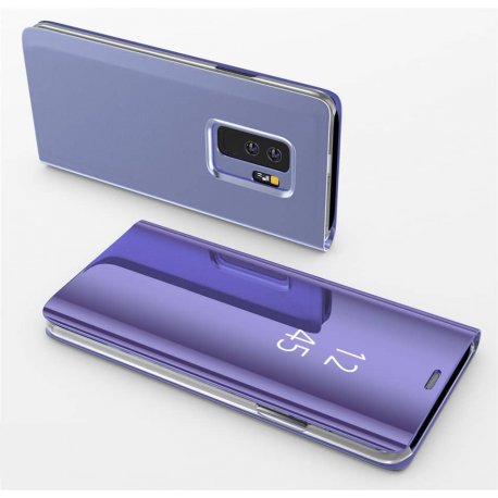 Funda Libro Ventana Translucida Samsung Galaxy S9 Plus Violeta