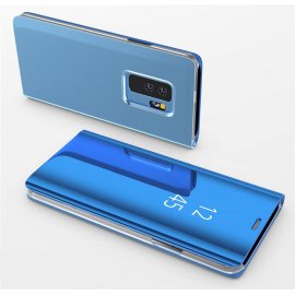 Funda Libro Ventana Translucida Samsung Galaxy S9 Plus Azul