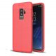 Funda Samsung Galaxy S9 Plus Gel Cuero 3D Roja