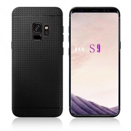 Funda Samsung Galaxy S9 Plus Silicone Tecra Negra