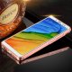 Bumper Xiaomi Redmi Note 5 Aluminio Dual Oro Rosa