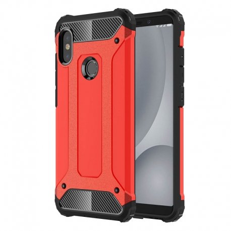 Funda Xiaomi Redmi Shock Resistante Roja