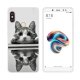 Funda Xiaomi Redmi Note 5 Gel Dibujo Gatito