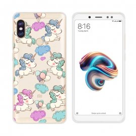 Funda Xiaomi Redmi Note 5 Gel Dibujo Unicornio