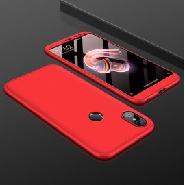 Funda 360 Xiaomi Redmi Note 5 Pro Roja