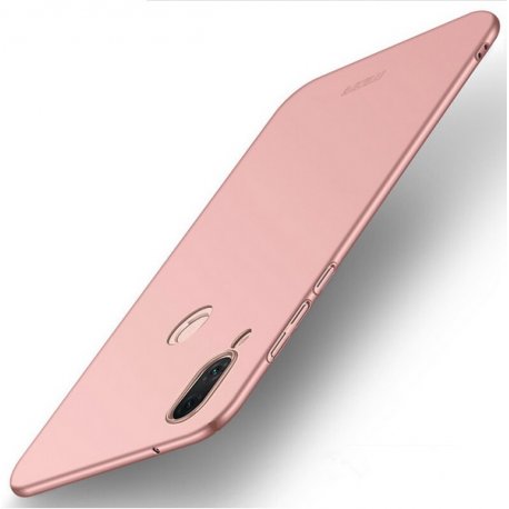 Funda Gel Huawei P20 Lite Flexible y lavable Mate Rosa