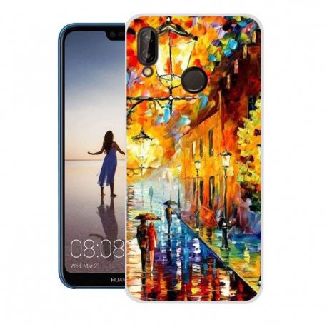 Funda Huawei P20 Lite Gel Dibujo Pintura