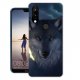 Funda Huawei P20 Lite Gel Dibujo Lobo