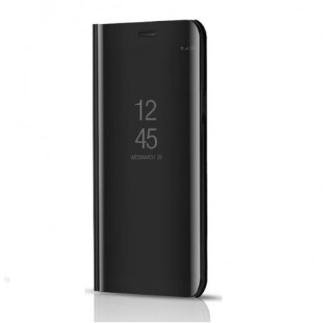 Funda Libro Ventana Translucida Huawei P20 Lite negra
