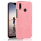 Carcasa Huawei P20 Lite Cuero Estilo Croco Rosa