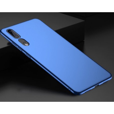 Funda Gel Huawei P20 Flexible y lavable Mate Azul