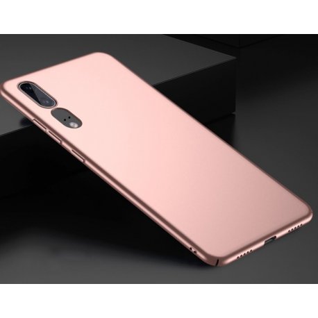Funda Gel Huawei P20 Flexible y lavable Mate Rosa