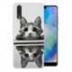 Funda Huawei P20 Gel Dibujo Gatito