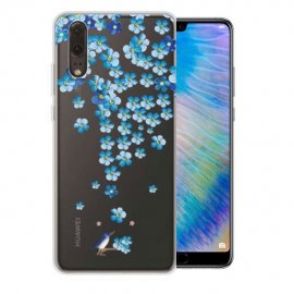 Funda Huawei P20 Gel Dibujo Blossom