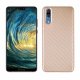 Funda Huawei P20 TPU Fibra Carbono Dorada
