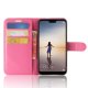 Funda cuero Flip Huawei P20 Pro Fucsia