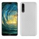 Funda Huawei P20 Pro TPU Fibra Carbono Blanca