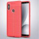 Funda Xiaomi Redmi Note 5 Pro Tpu Cuero 3D Roja