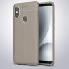 Funda Xiaomi Redmi Note 5 Pro Tpu Cuero 3D Gris