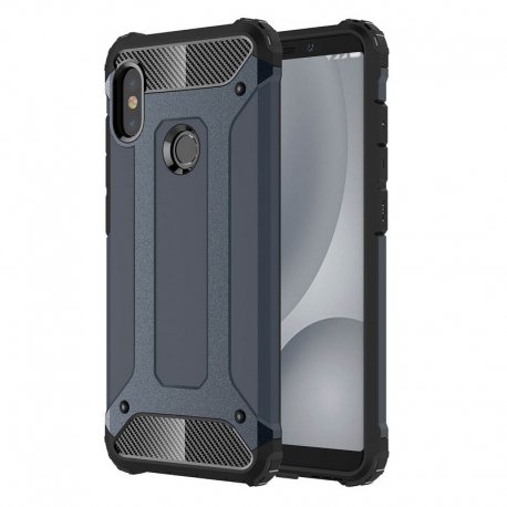 Funda Xiaomi Redmi Note 5 Pro Shock Resistante Azul Oscuro