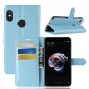 Funda Libro Xiaomi Redmi Note 5 Pro Soporte Azul