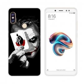 Funda Xiaomi Redmi Note 5 Pro Gel Dibujo Joker