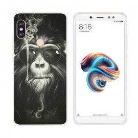 Funda Xiaomi Redmi Note 5 Pro Gel Dibujo mono