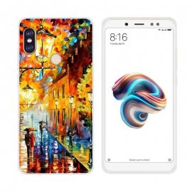 Funda Xiaomi Redmi Note 5 Pro Gel Dibujo Pintura
