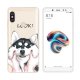Funda Xiaomi Redmi Note 5 Pro Gel Dibujo Husky