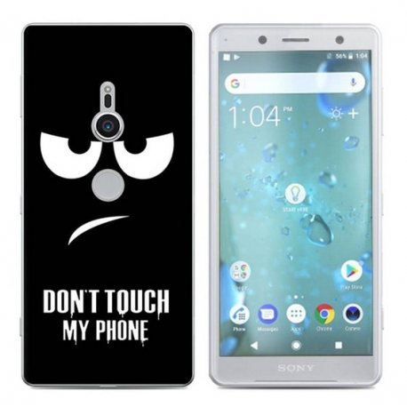 Funda Sony Xperia XZ2 Gel Dibujo Enfadado