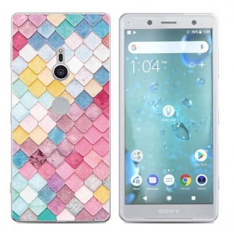 Funda Sony Xperia XZ2 Gel Dibujo Aquarela