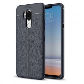 Funda LG G7 Tpu Cuero 3D Azul