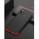 Funda 360 Huawei P20 Lite Negra y Rojo