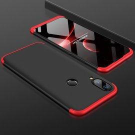 Funda 360 Huawei P20 Lite Negra y Rojo