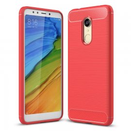 Funda Xiaomi Redmi 5 Plus Tpu 3D Roja