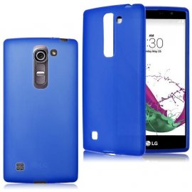 Funda LG G4c Gel Azul Doble Mate