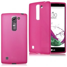 Funda LG G4c Gel Rosa Doble Mate
